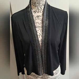 Calvin Klein sequined shrug
